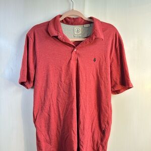 Volcom Red Polo Shirt